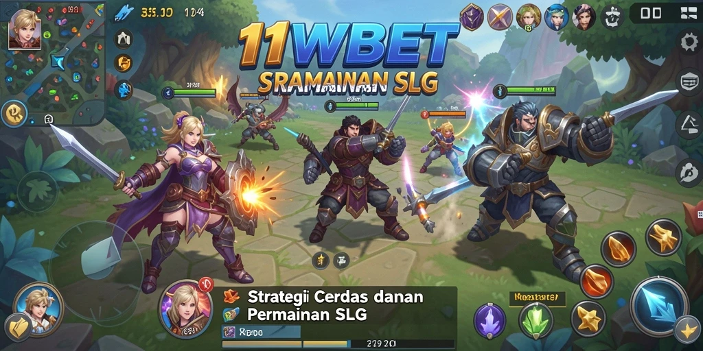 Tampilan gameplay menarik 11WBET dengan aksi SLG yang mendebarkan.
