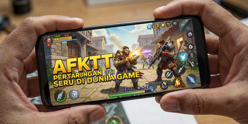 Tangkapan layar gameplay AFKTOTO menunjukkan aksi pertarungan yang mendebarkan.