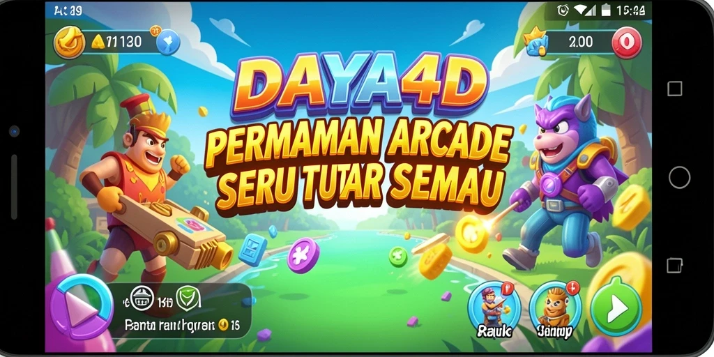 Tampilan menarik dari gameplay DAYA4D yang seru.