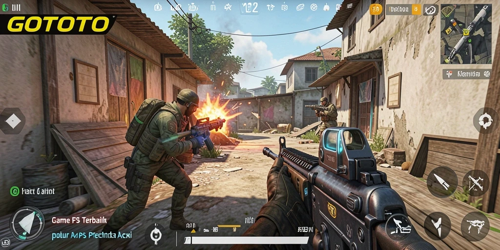 Gameplay intens dan grafis memukau dalam GOTOTO.
