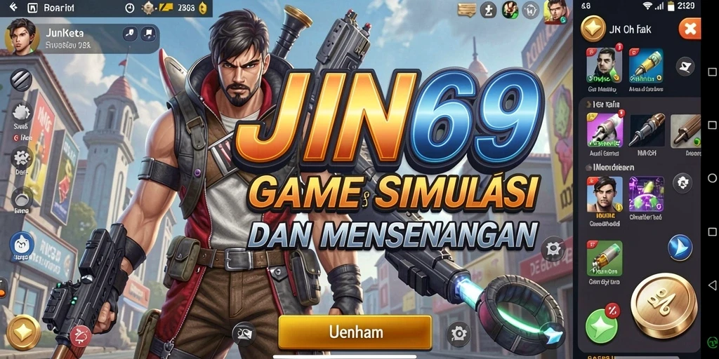 Screenshot JIN69 menampilkan pengalaman gameplay simulasi yang mendalam.
