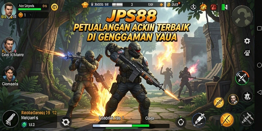 Tampilan gameplay JPS88 yang seru dan menegangkan.