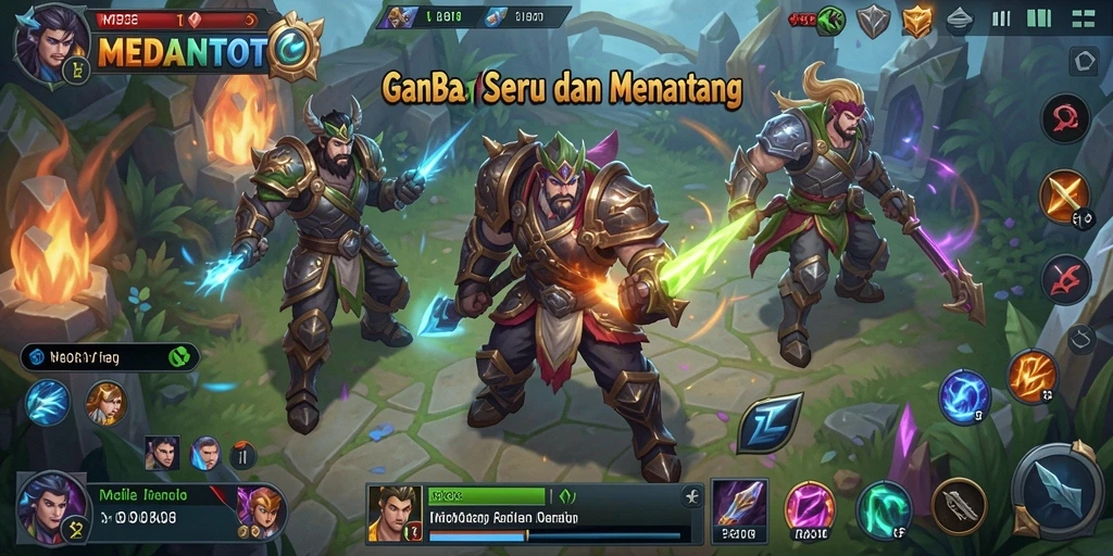 Gameplay seru di MEDANTOTO dengan aksi tim yang intens.