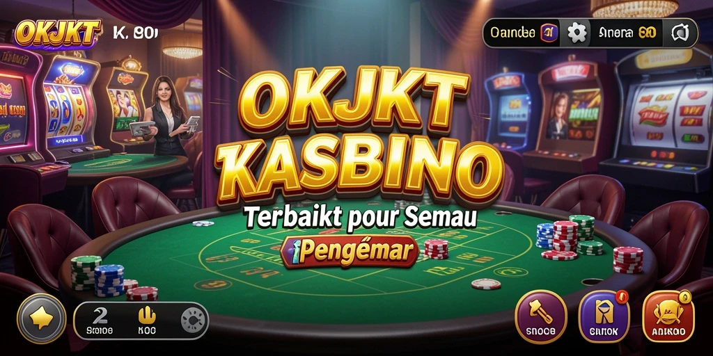 Screenshot utama <strong>OKJKT</strong> menampilkan gameplay Kasino yang menarik dan dinamis.