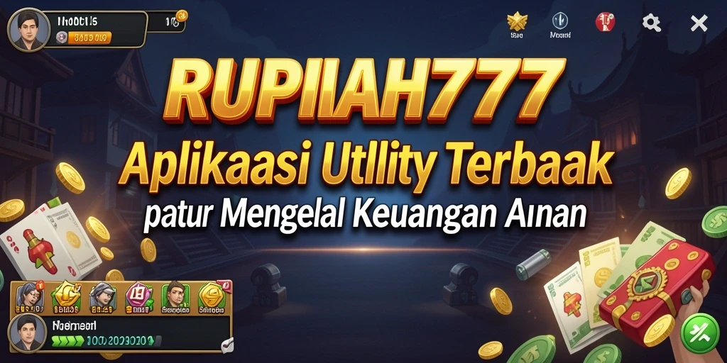 Tampilan antarmuka RUPIAH777 yang modern dan intuitif.