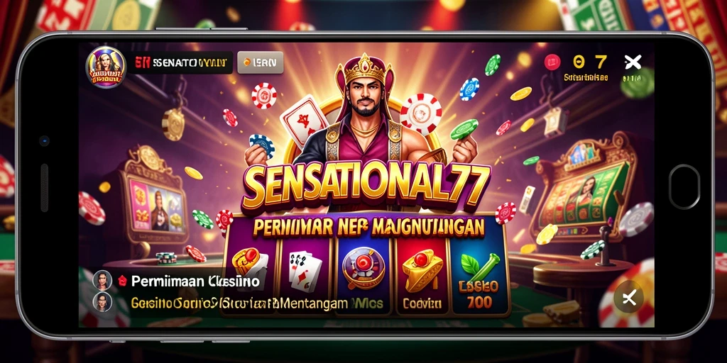 Tangkapan layar dari gameplay SENSATIONAL77 yang menarik dan mengasyikkan.