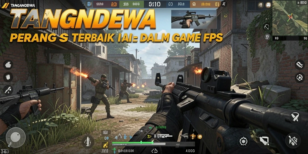 Screenshot menampilkan gameplay mendebarkan dalam TANGANDEWA.