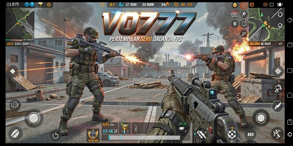 Gameplay seru di VO777 dengan pertempuran intens.